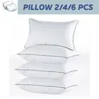 2/4/6PACK Hotel Quality Pillow Breathable Cooling Pillows Medium Firm Queen King