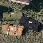 Outdoor Tool Bag Storage Holder Camping Canvas Travel Luggage Tent Peg Nails Bag
