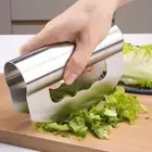 Double Blade Stainless Steel Salad Chopper Mincer Vegetable Cutters Kitchen Tool