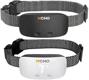 Pet-Tech XCHO Dog Bark Control Collar - Customizable Modes, Adjustable Sensitivity Level, Smart-Detect, Safe, & Effective for Dogs 5kgs up - White