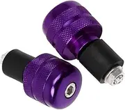 Xuefeng 7/8" 22mm CNC Universal Motorcycle Handlebar Grips end Ends Cap Plug for BMW HP2 Sport K1200R K1200R Sport K1200S K1300 (Color : Purple)