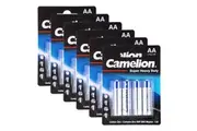 6x 4pc Camelion Super Heavy Duty AA 1.5V Battery Carbon Zinc R6P Power Batteries