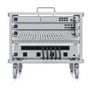 Ubiquiti Toolless Mini Rack, 6U-sized Device Rack with 24-port Blank Patch Pa...
