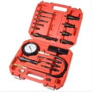 Diesel Engine Compression Tester Tool Cylinder Pressure Detector Kit