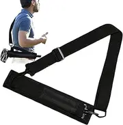 Bvizyelck Golf Club Bag, Adjustable Strap Travel Golf Carry Sleeve Bag, Adjustable Sling Strap Golf Carry Bag with Carry Handle for Men, Women, Adults