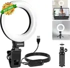 NEEWER BR60 5" Ring Light – Clip-On, Desk Tripod, Zoom/Streaming/Recording