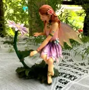 MUNRO FAERIE GLEN - ASTERIA (SEPTEMBER ASTER FAIRY - W/BIRTHSTONE - SAPPHIRE)