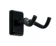 Gator Frameworks Acoustic/Electric Guitar Wall Hanger with Black Mounting Plate
