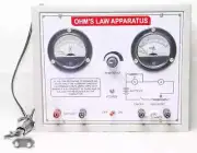 Ohm's LAW APPARATUS KIT science equipment w/ POWER SUPPLY for PHYSICS LAB