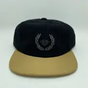 NEW! Men’s Diamond Supply Co. Brilliant Crest Wool Blend StrapBack Hat OSFA