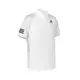 ADIDAS 男短袖POLO衫-亞規 吸濕排汗 慢跑 路跑 運動 上衣 愛迪達 GL5416 白黑