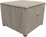 P4A06PM1 English Garden Square Patio Table/Ottoman Cover Heavy Duty and Waterpro