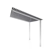 Exterior Life 3.25m Hollywood Pearl White/Monument Pergola