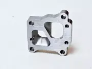 EVO X 10 Header Manifold to T3 Divided Turbo Flange Adapter TDO5H Fit Mitsubishi