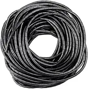 GTIWUNG Cable Conduit, Spiral Band, Cable Protection, Flexible Spiral Hose, Cable Organisation, Black, 25 m x 4 mm