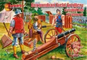 Mars Models 72067 1/72 2nd Half XV Century Burgundian Field Artillery (24) w/Gun