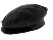 Dolce & Gabbana Men’s Black Linen Flat Cap – Luxury Headwear