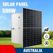 590W Mono Solar Panel 590 Watt Caravan Camping Home Battery Charging Power AU