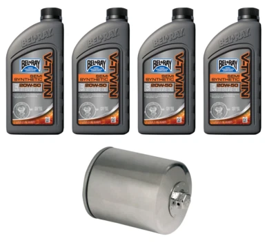 Oil Change Kit Bel-Ray for HARLEY-DAVIDSON Sportster 883 XLH883 1982008 K&N 170C