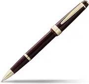 [Cross] Bailey Light Polished Burgundy Resin and Gold Tone Rollerball Pen