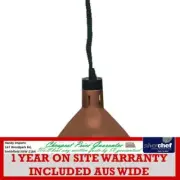 Pull down heat lamp antique copper 270mm Round HYWBL09