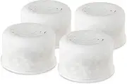 Molgoc Water Replacement Filter for Filtered Shower Head,Compatible with CANOPY Filtered Shower Head,for Hard Water Remove Chlorine and Harmful Substances.（4 Pack）
