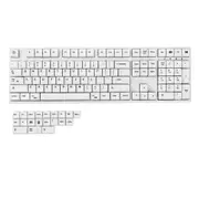 ANYMOB Keycap Keyboard Grey 127 English keys Minimalist Customized Sided Heat Submlimation Switch Fit Box
