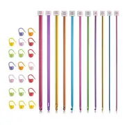 Tunisian Crochet Hooks Set,11 Packs Tunisian Crochet Hook Afghan Aluminum6934