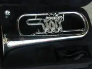 Berkeley Silver Bb German Style Rotary Fulgelhorn Surprise!!FREE Gift w/Package!