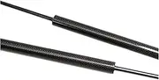 Rear Hood Bonnet Dampers Compatible with Toyota 1999-2007 MR2 Roadster Spyder W30 MR-S Modify Gas Struts Lift Supports Shock Absorber Rods(Black Carbon Fiber)