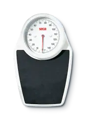 SECA Mechanical personal scale with fine 1 lbs graduation (lb/kg)