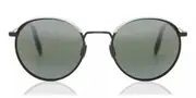 Vuarnet VL1814 CAP 0002 1136 Men's Sunglasses Black Size 49