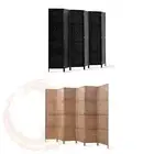 Artiss 6 Panel Room Divider Screen Privacy Timber Foldable Dividers Stand
