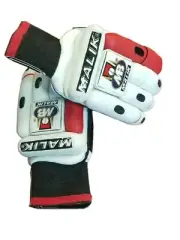 MB Malik "Gold Cricket Batting Gloves
