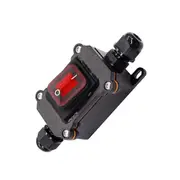 IP67 Waterproof Inline Switch 12V DC 20A High Current Power Waterproof Switch As shown