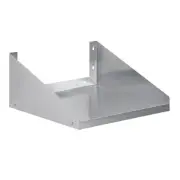 24 in. X 24 in. Stainless Steel Microwave Shelf