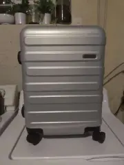 Tolino Luggage Suitcase PC+ABS Spinner Wheels Hard Shell 20" Carry On Grey