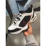 ＊優生鞋＊NIKE AIR MONARCH IV 白 黑紅老爹 黑勾 復古 厚底 老爹鞋 情侶款 415445-101