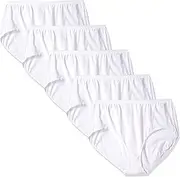 [Just My Size] Women's Cotton Brief Panty 5-Pack