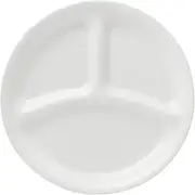 [CORELLE] Livingware Winter Frost White 8.5” Divided Lunch Plate (Set of 4)