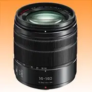 Panasonic G VARIO 14-140mm F3.5-5.6 MK II Lens Black - Brand New