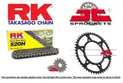 RK Chain and JT Sprockets For Suzuki LT250 R -N,P Quadracer 92-93