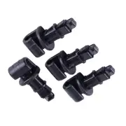 Qty 4 Black Sliding Door Sun Shade Hook Clip Fit Honda Odyssey #83715-SHJ-A21ZA (for: Honda)