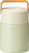 Insulated Soup Container,Stainless Steel Lunch Container with Carry Handle Lid - Double Wall Soup Storage Jar for Camp Outdoor Work Picnic School