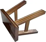 ABOOFAN Wooden Step Stool for Adults Small Foot Stool for Bathroom Plant Stand Vintage Design for High Beds Shoe Changing and Stylish