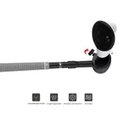 Golf Club Controller Extension for Quest2/3/3S VR Real Grip Alloy Shaft Handle