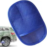 Car Wash Mitts, Water-Absorbing Washing Glove, High-Density Multi-Purpose Cleaning Supplies Non-Slip Portable Soft Hand Dusting Mitt for Home Use