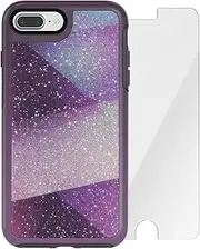 OtterBox Symmetry Series Crystal Edition Case + Alpha Glass for Apple iPhone 7 Plus Fractal