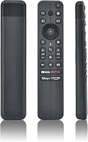 [JISOWA] Voice Remote Control for Sony Bravia Smart TV XR77A80CK XR55A80K XR55A95K KD85X80K XR55X90K XR75Z9K KD55X80K XR-77A80CK XR-55A80K XR-55A95K KD-85X80K XR-55X90K XR-75Z9K KD-55X80K Replacement