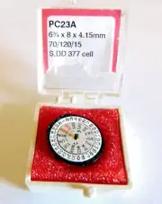 Seiko Pulsar PC 23A Movement Quartz. No Battery. New Old Stock. Sku C 344
